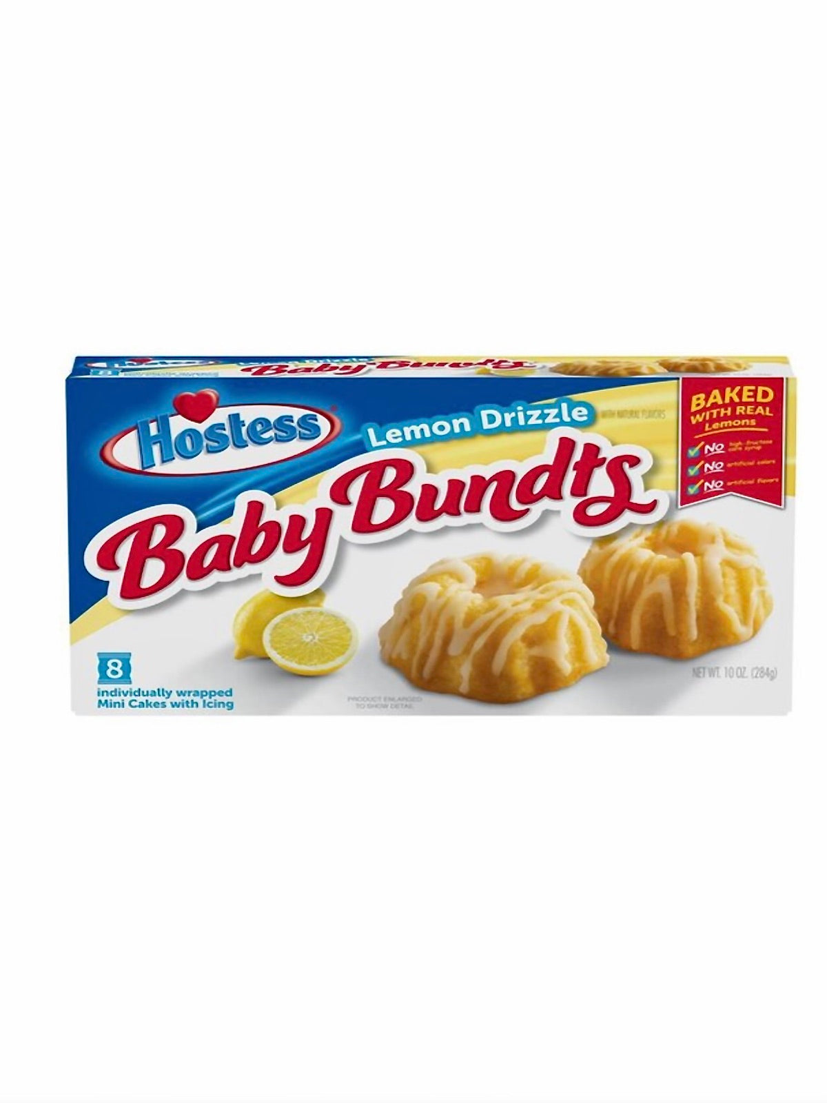 Hostess - Baby Bundts Lemon Drizzle - 284g