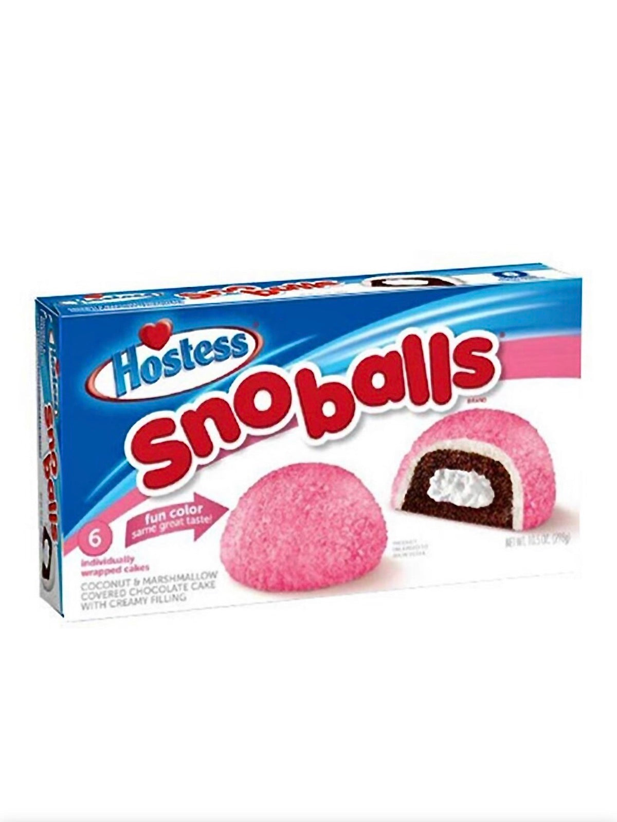 Hostess SnoBalls 6 Stück - 1 x 298g