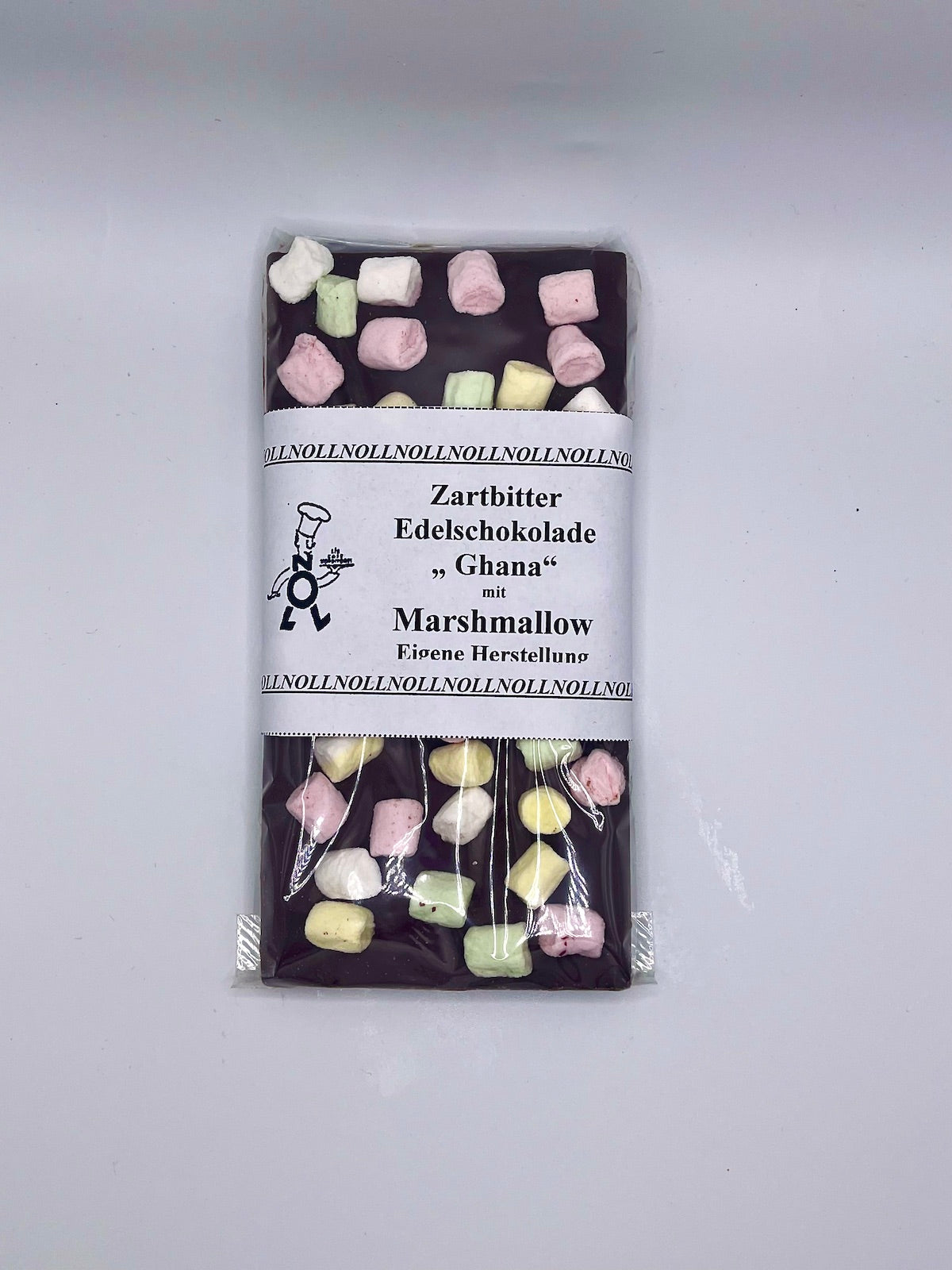 Zartbitter Tafelschokolade mit Marshmallow
